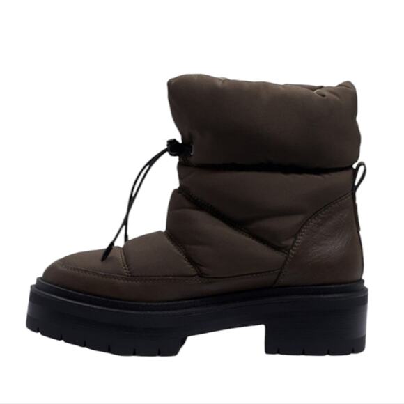 Sam Edelman Alpine Green LAKYN PUFFER SNOW / RAIN BOOT Size 7 New - Picture 3 of 9